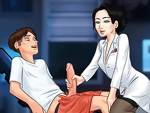 Summertime Saga: Japanese Professor Is Milking A Student In Her Office - Ep 177