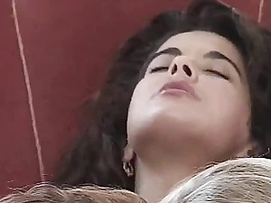 Two exciting Italian production videos with successful pornstars with Angelica Bella and her hot lesbian friends